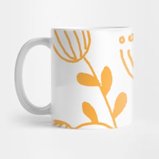 Plant2 Orange - Full Size Image Mug